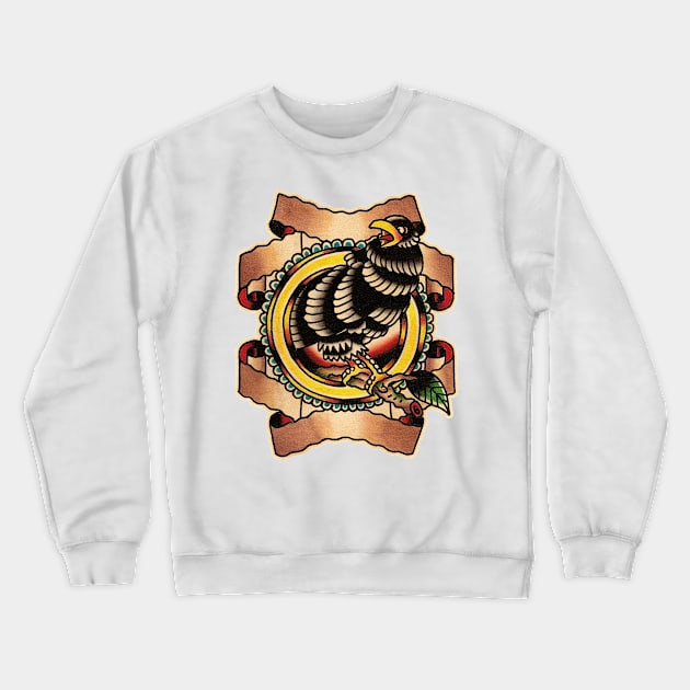 Turkey Crewneck Sweatshirt by Don Chuck Carvalho